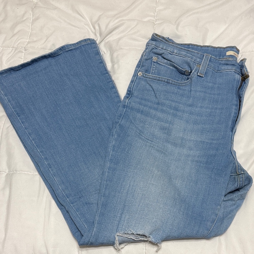Levi's Light Blue Flare Jeans